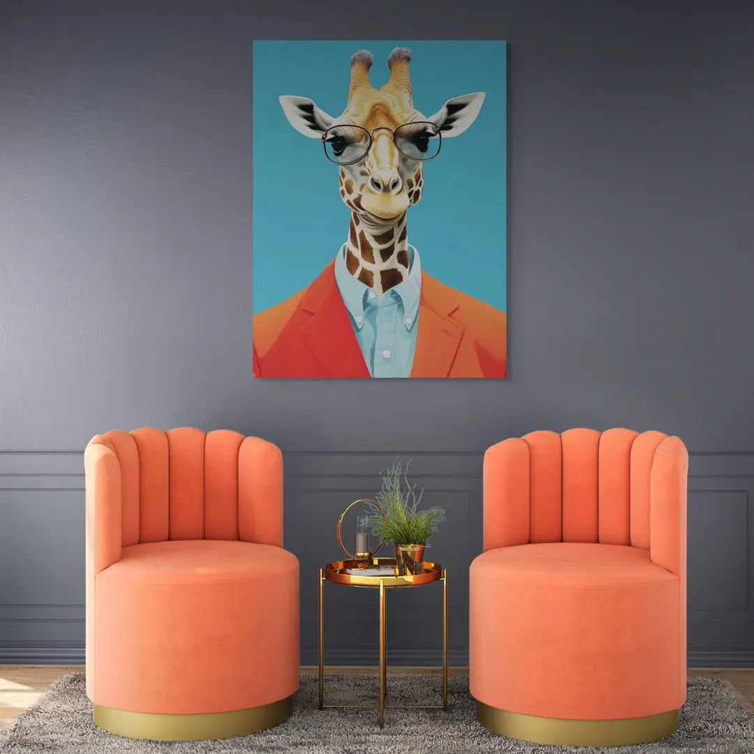 The Gentleman Giraffe | Poster