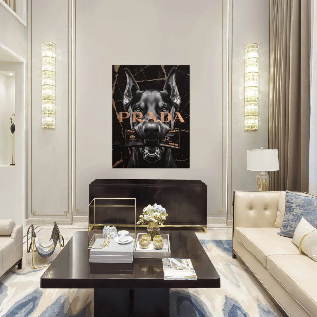 Luxury Doberman | Poster