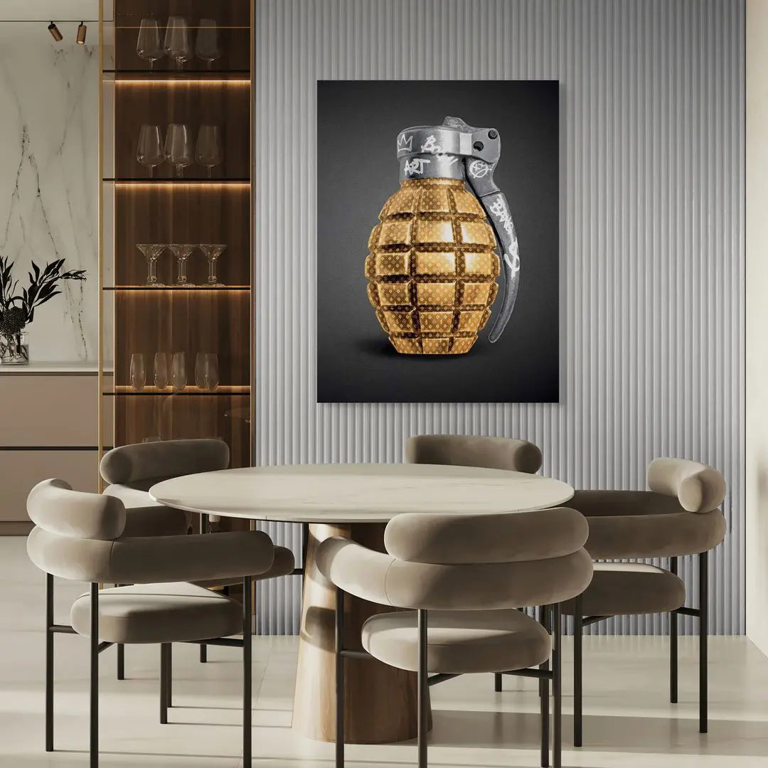 Louis Vuitton Navy Blue | Poster