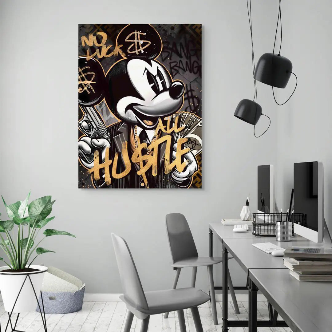 All Hustle Mickey | Poster