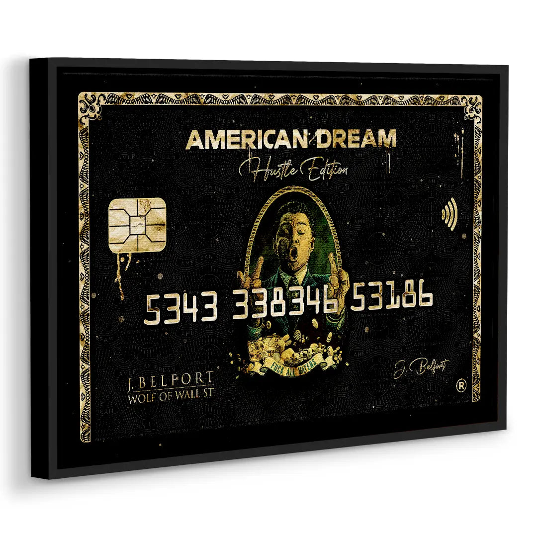 American Dream Wolf | Canvas