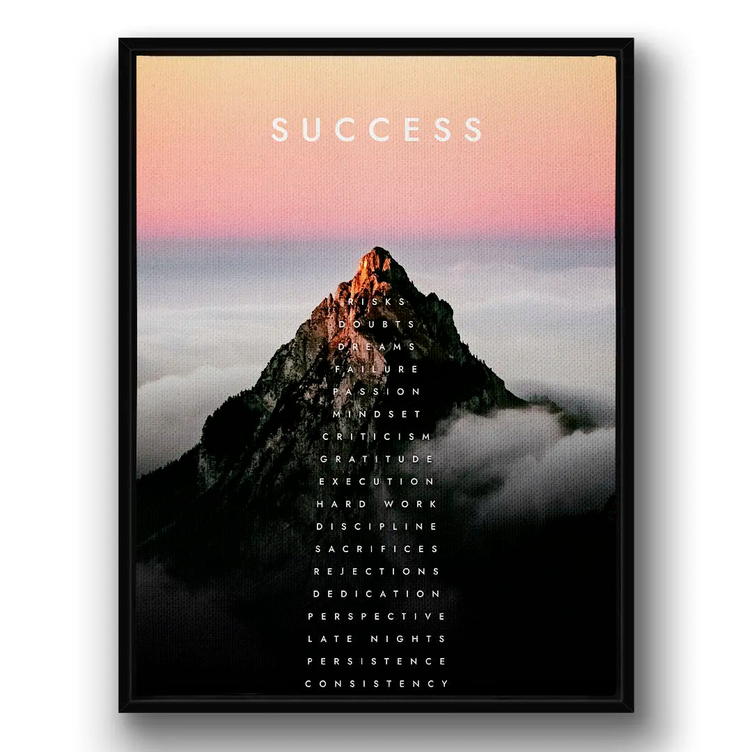 Success Mountain | Canvas