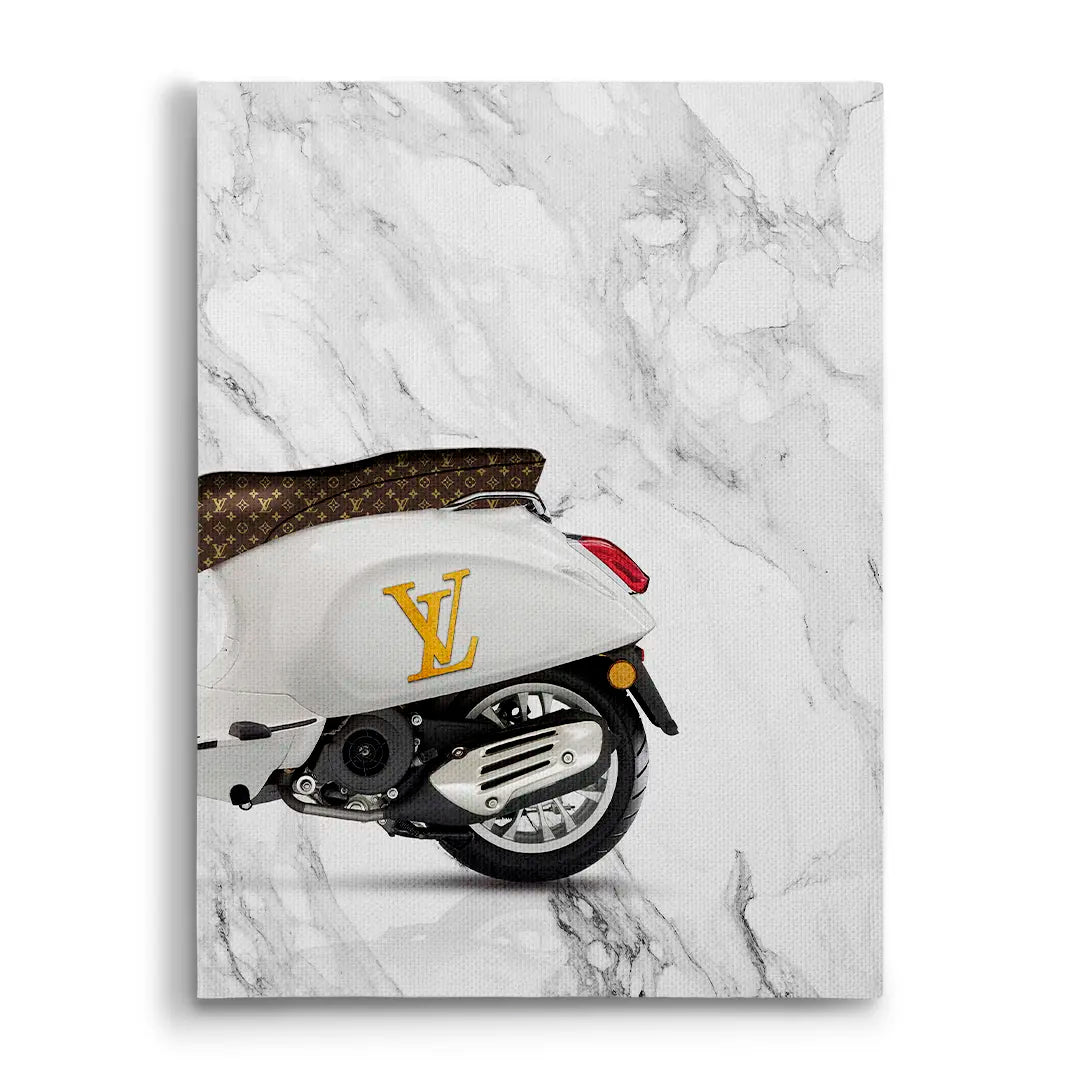 Vespa Louis Vuitton Back | Image