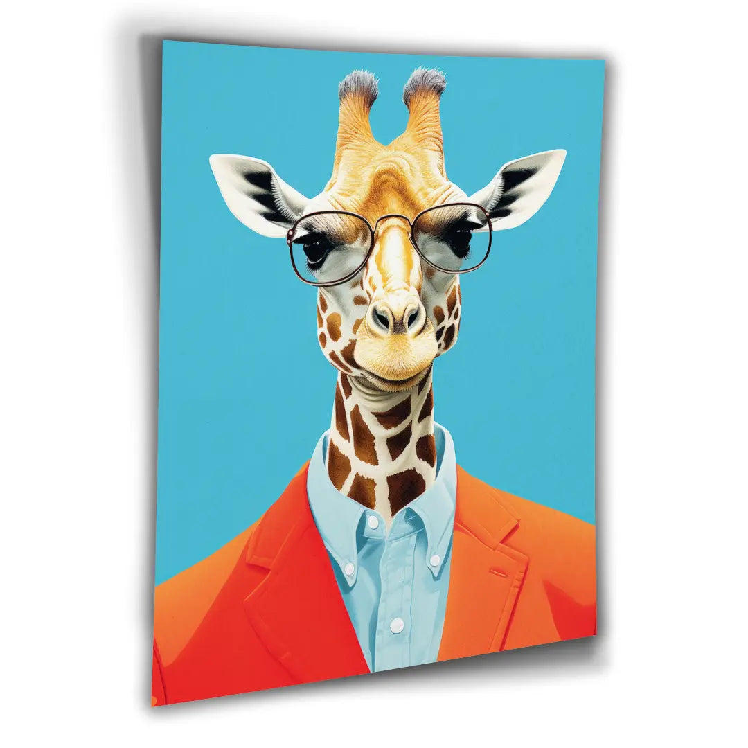 The Gentleman Giraffe | Poster
