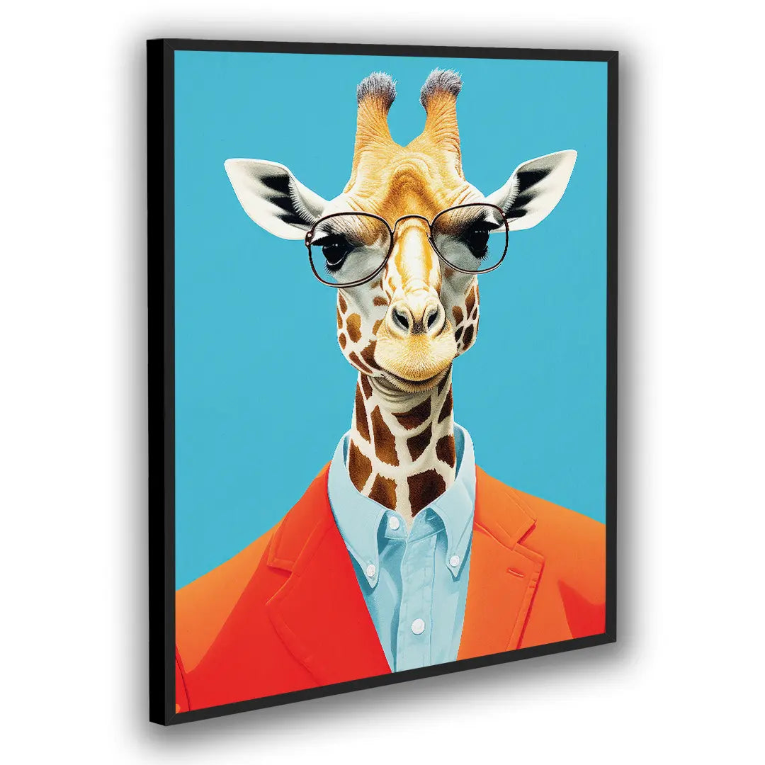 The Gentleman Giraffe | Poster