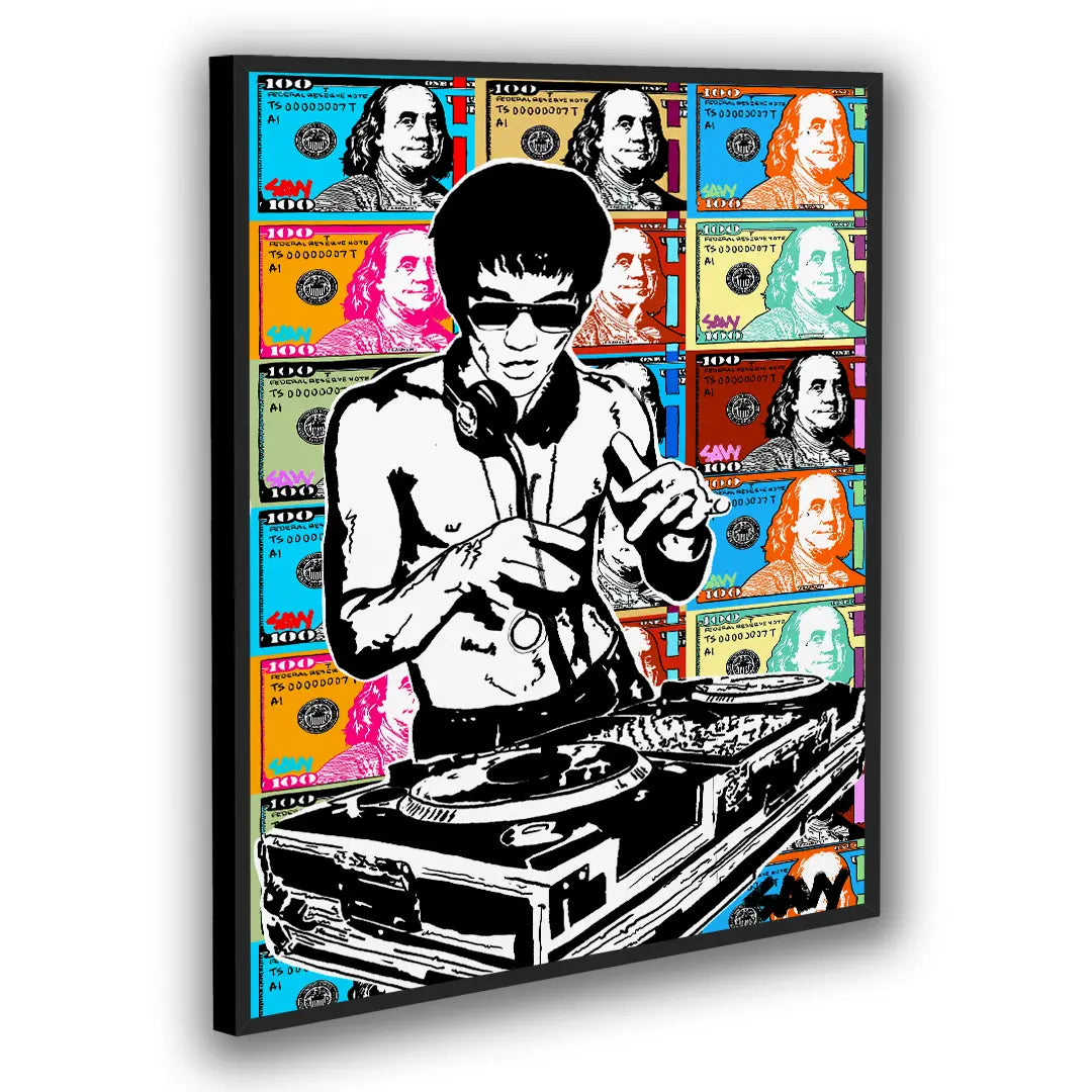 Bruce Lee DJ | Poster