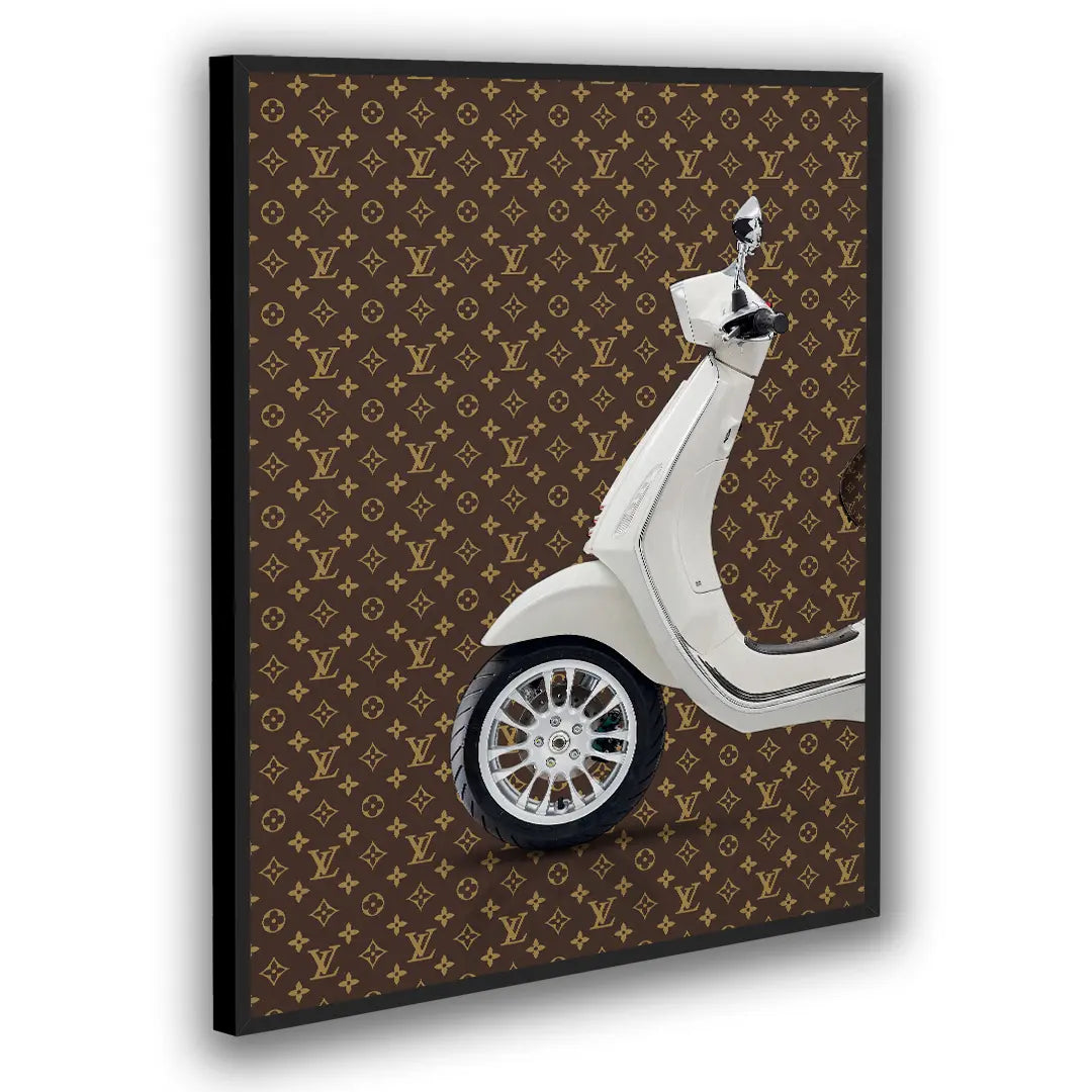 Vespa Louis Vuitton Front | Poster