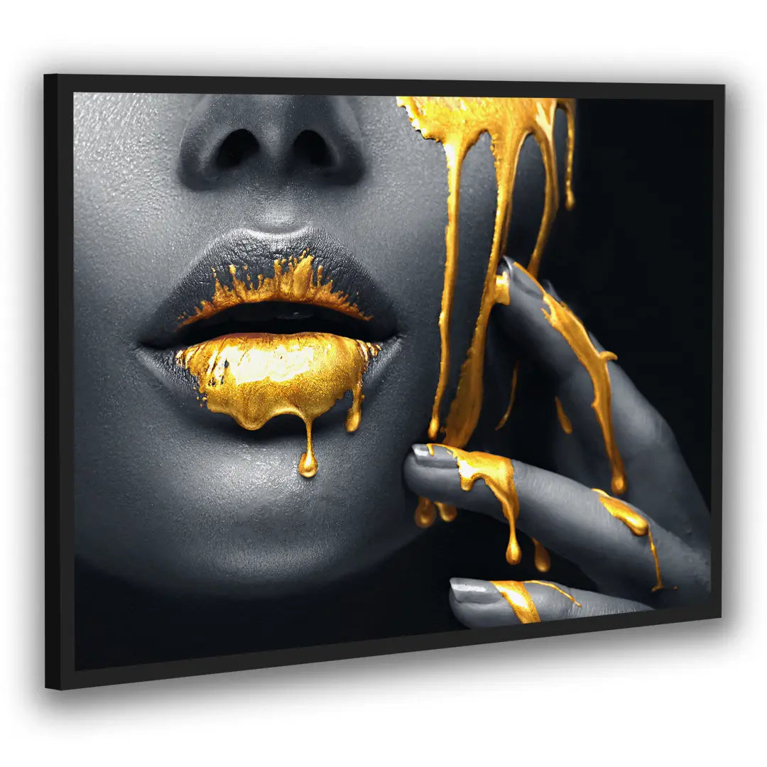 Golden Lips | Poster