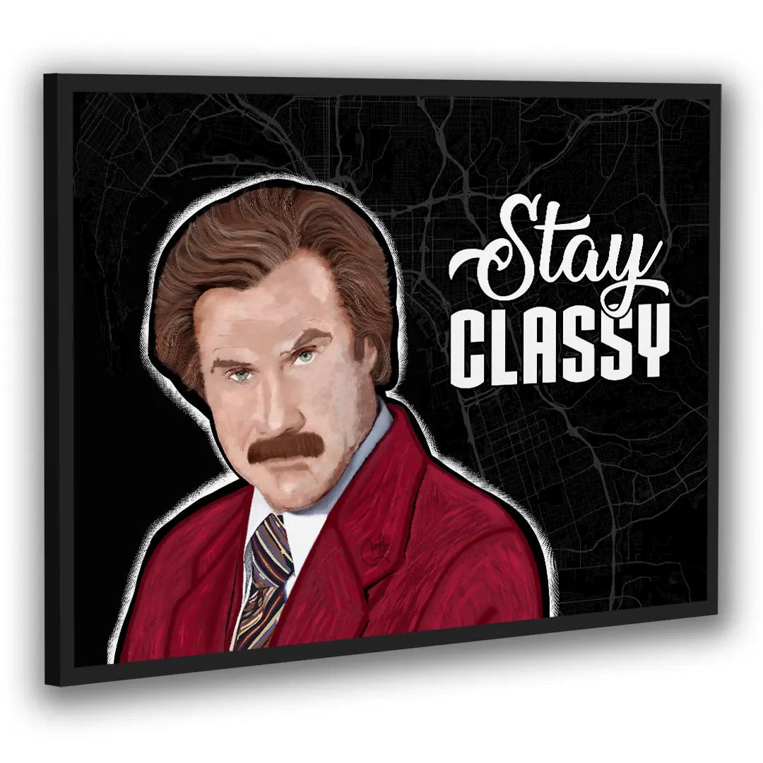 Ron Burgundy | Poster