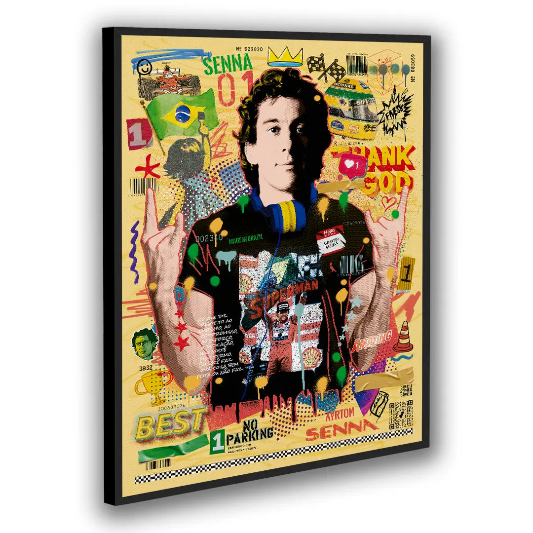 Ayrton Senna | Poster