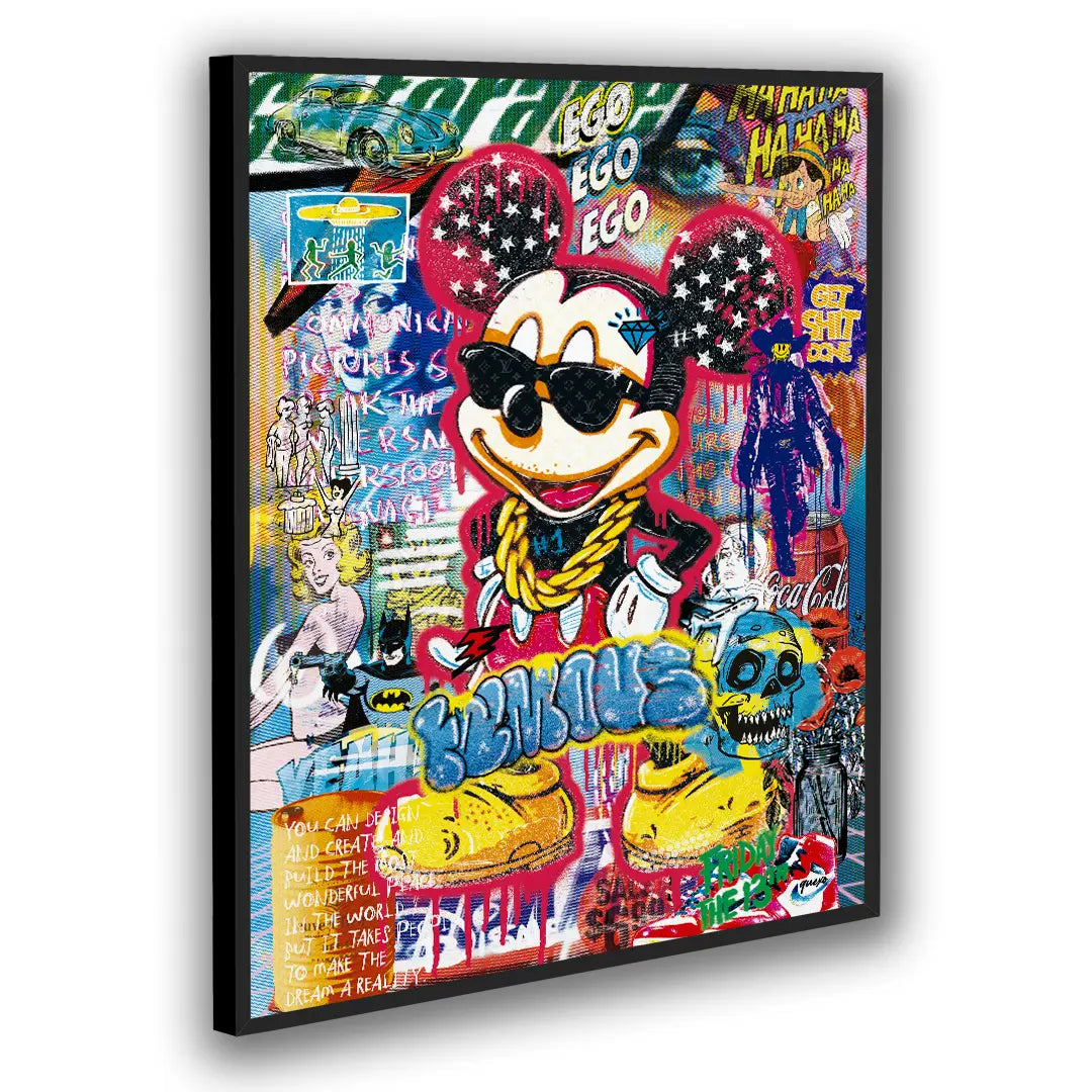 Mickey Gold Chain | Poster