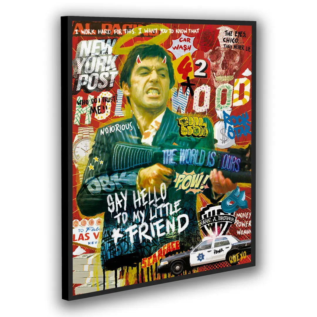 Scarface: Say Hello To My Little Friend | Poster