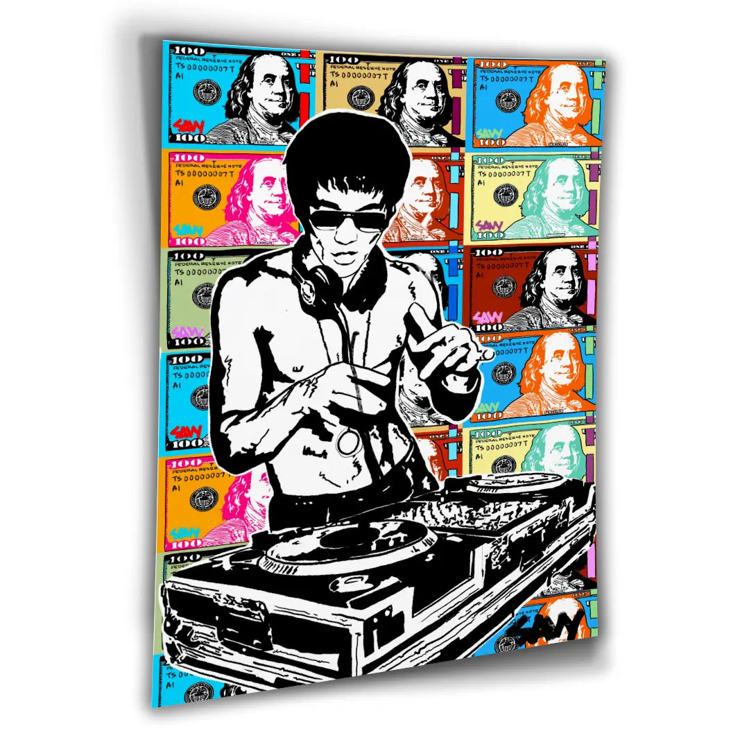 Bruce Lee DJ | Poster