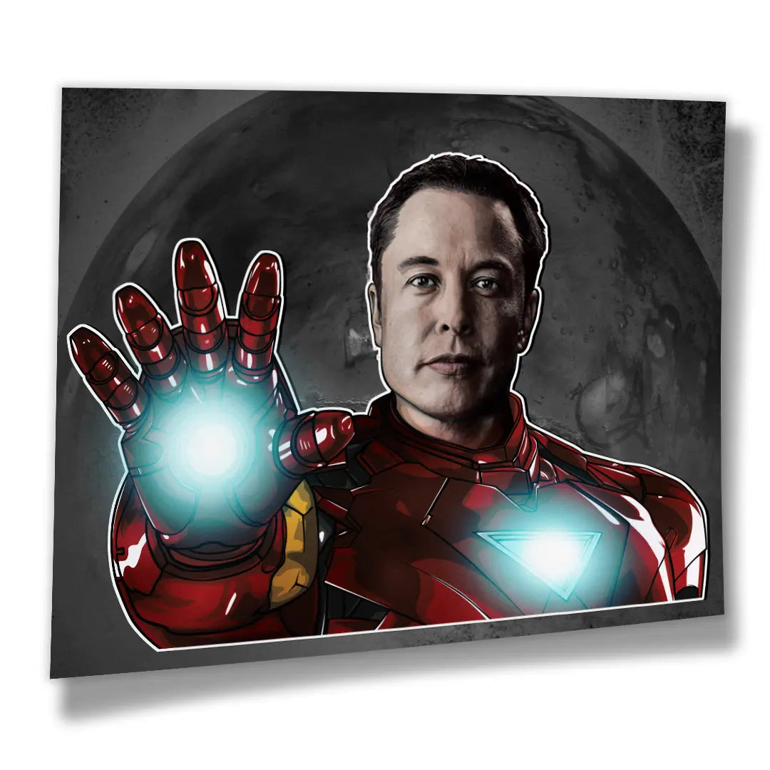 Iron Elon | Poster