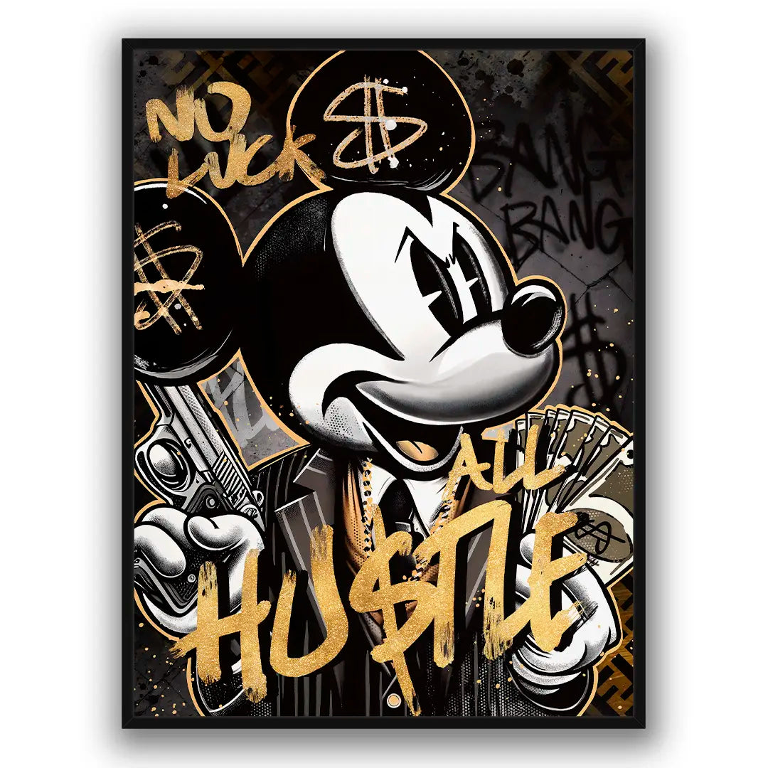 All Hustle Mickey | Poster