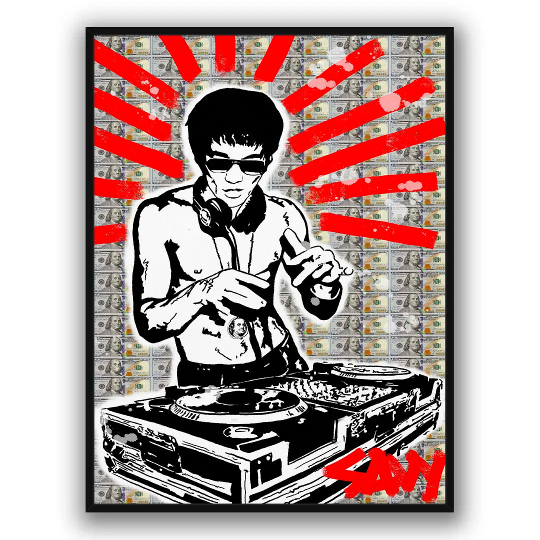 Bruce Lee DJ 2.0 | Poster