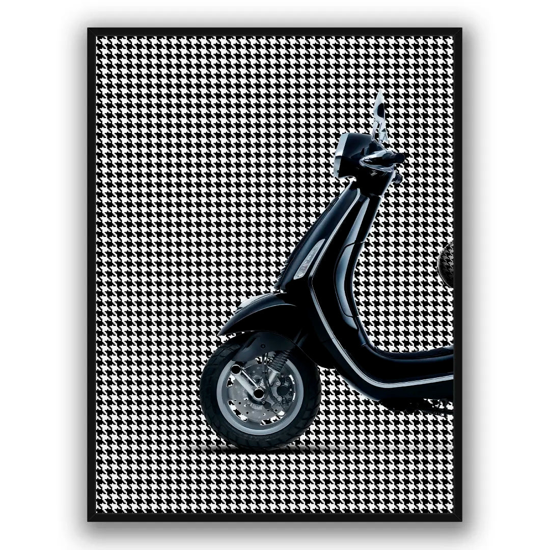 Vespa Chanel Front | Poster
