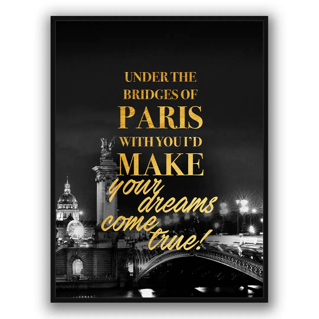 Bridges of Paris | Poster