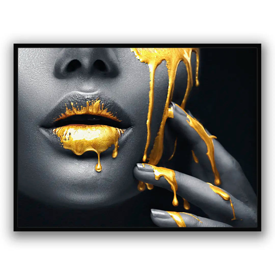 Golden Lips | Poster