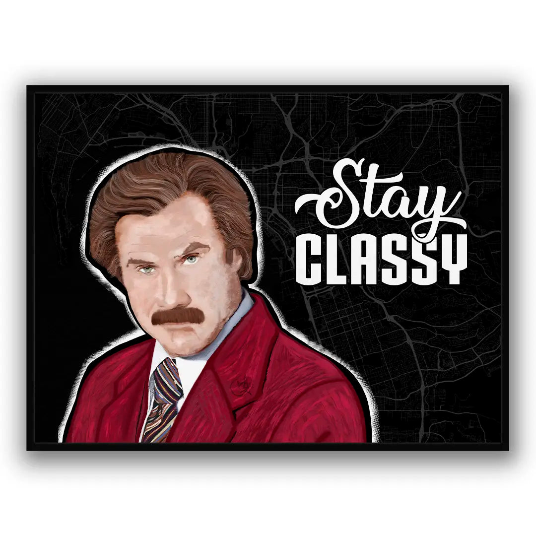Ron Burgundy | Poster