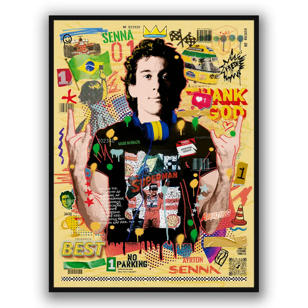 Ayrton Senna | Poster