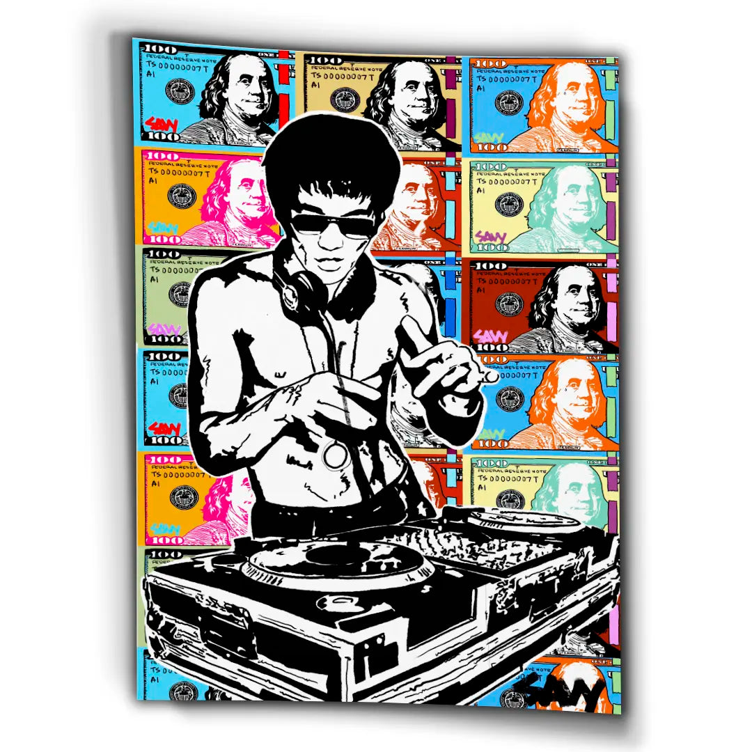 Bruce Lee DJ | Poster