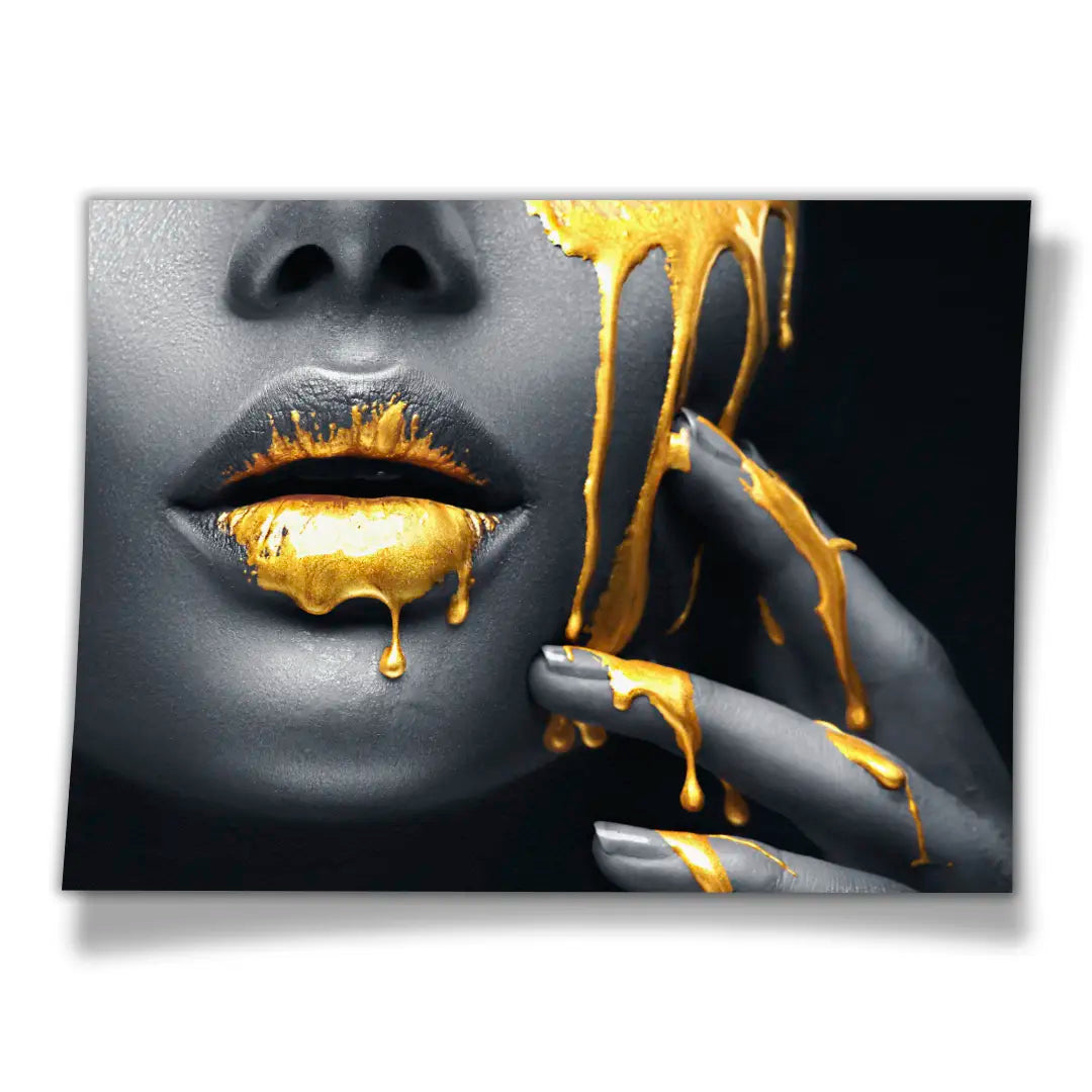 Golden Lips | Poster