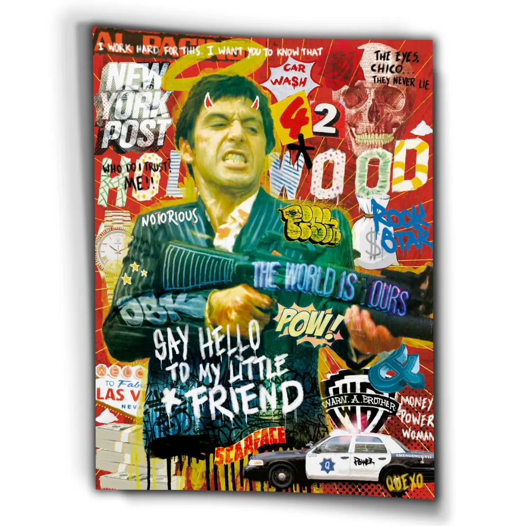 Scarface: Say Hello To My Little Friend | Poster