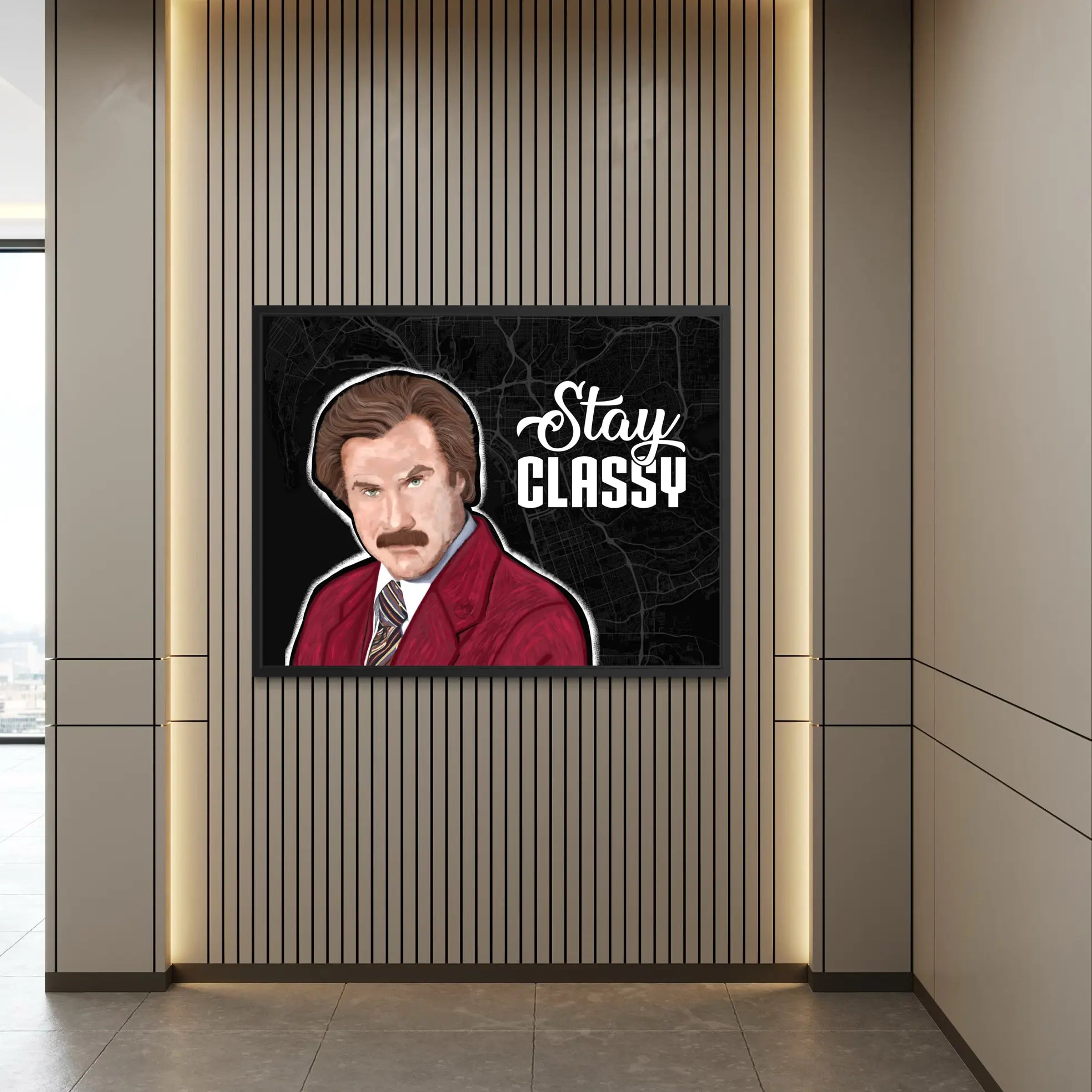 Ron Burgundy | Poster