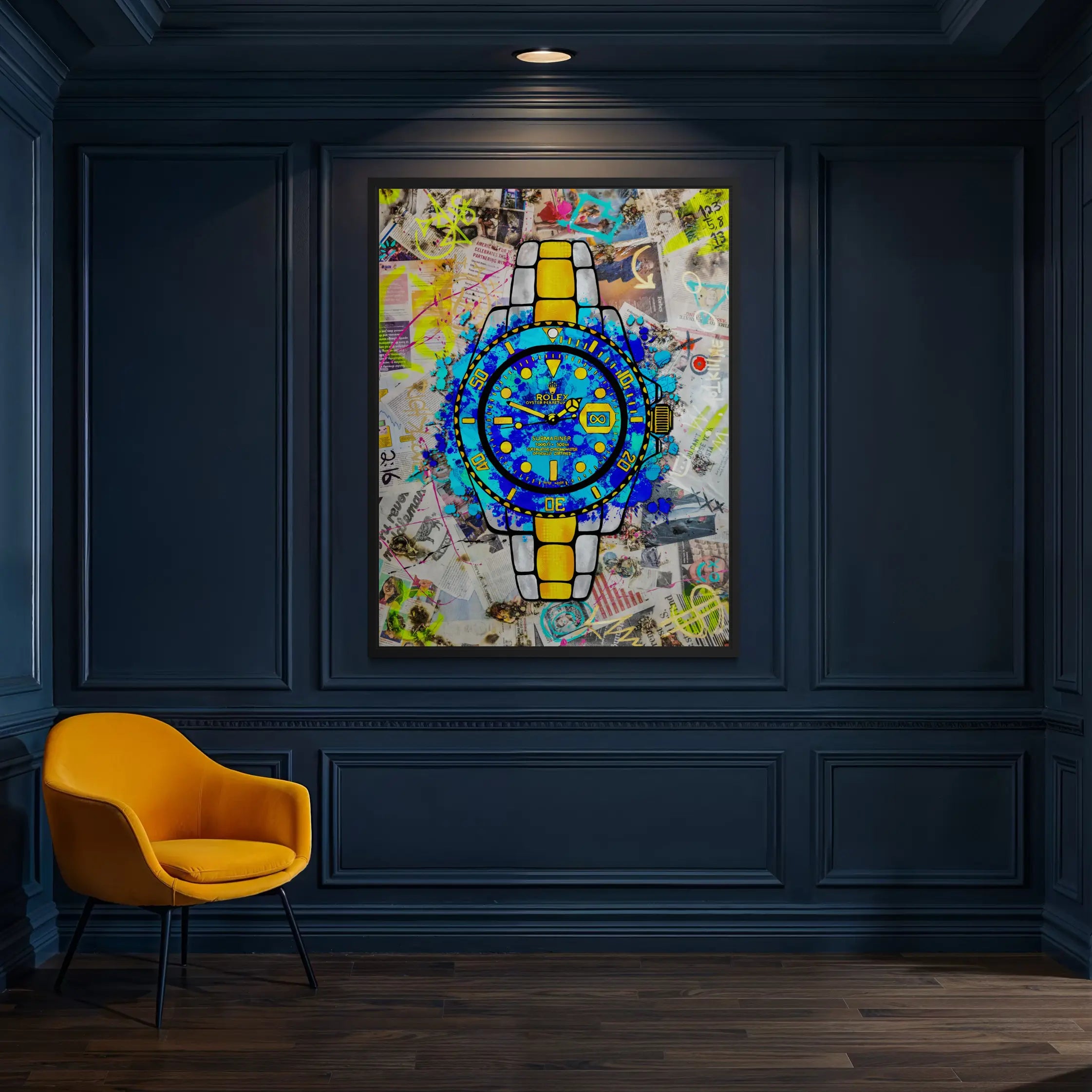 Submariner Blue | Poster