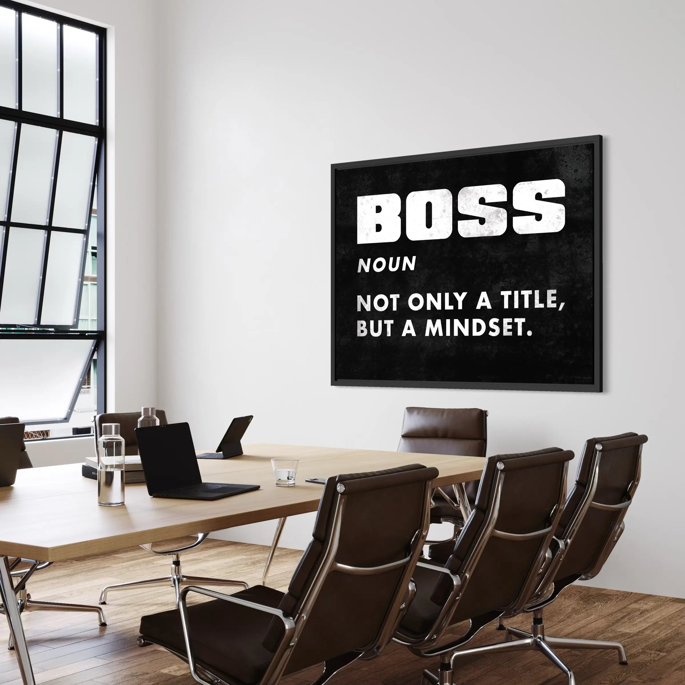 Boss Definition Black | Poster