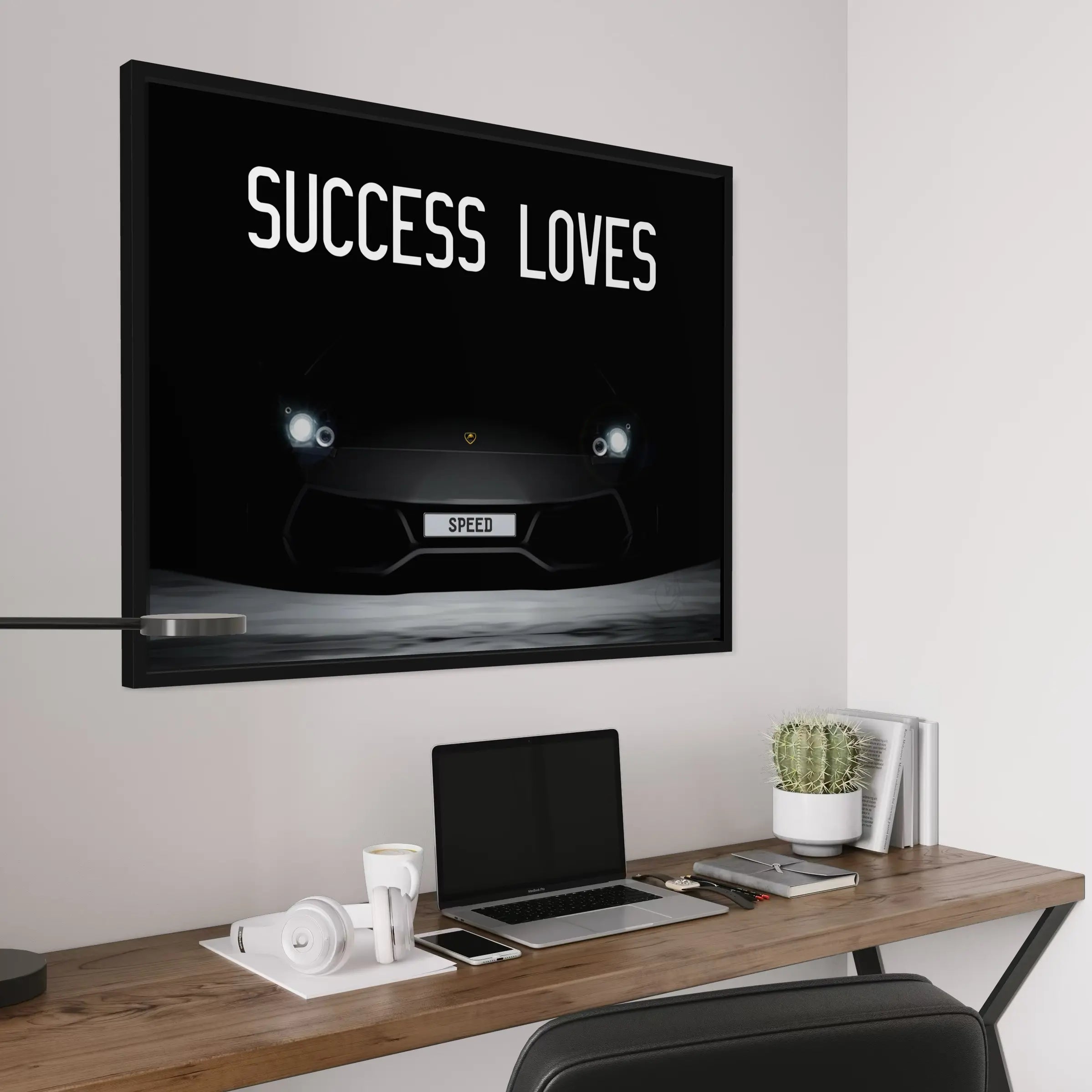 Success Loves Speed | Poster