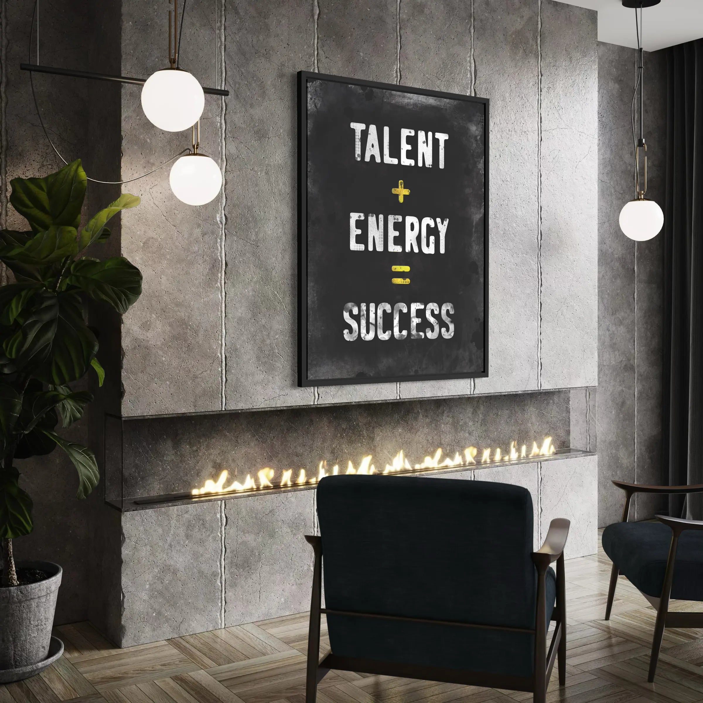 Talent + Energy = Success | Poster