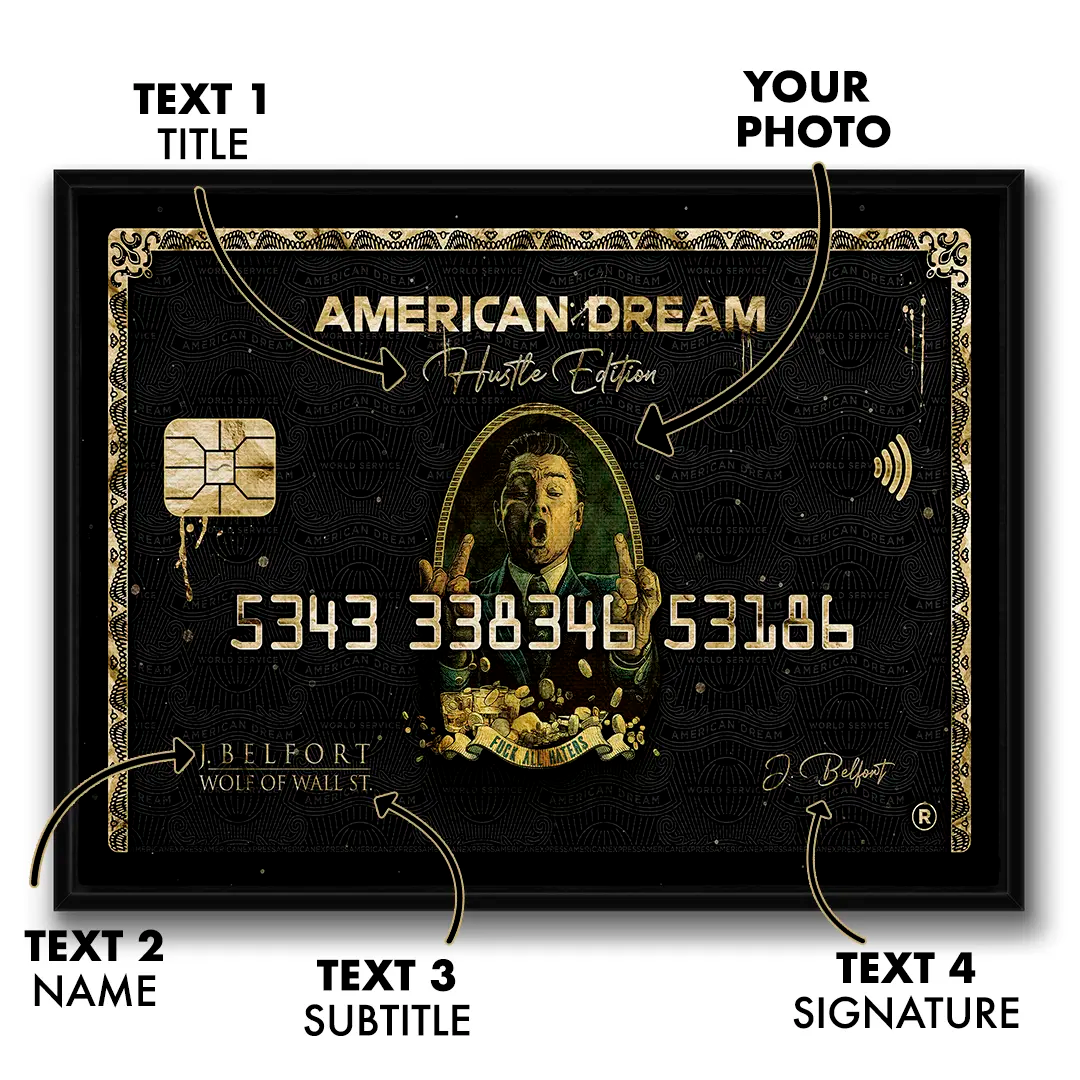 Personalized American Dream - Wolf | Picture