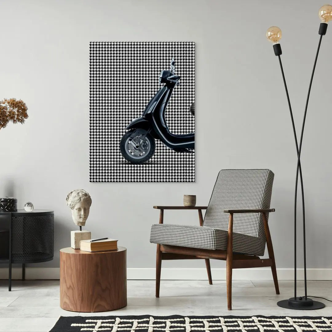 Vespa Chanel Front | Poster