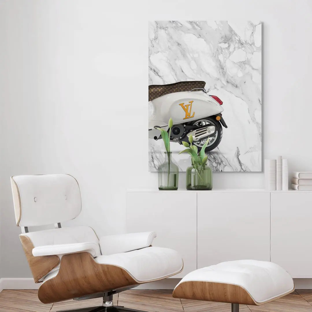 Vespa Louis Vuitton Back | Image