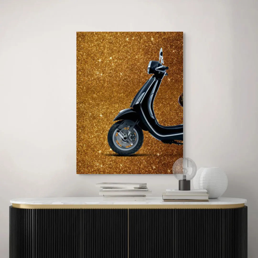 Vespa Versace Front | Poster