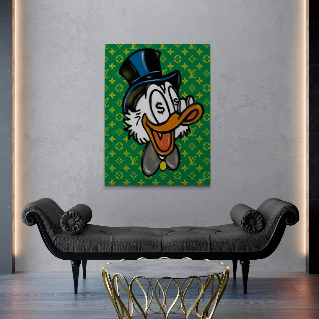 Scrooge Louis Vuitton | Painting