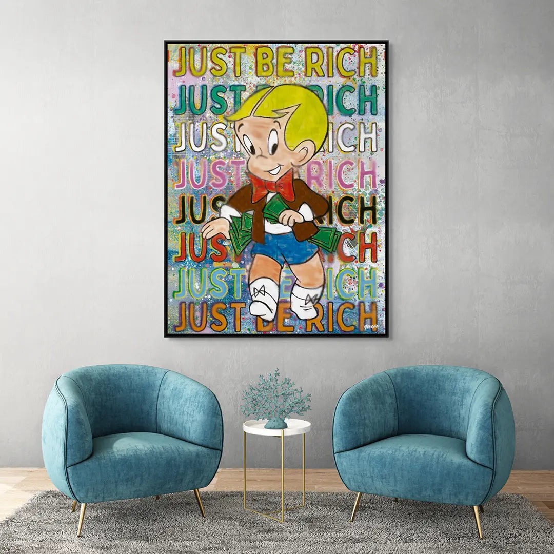 Just Be Rich | Poster