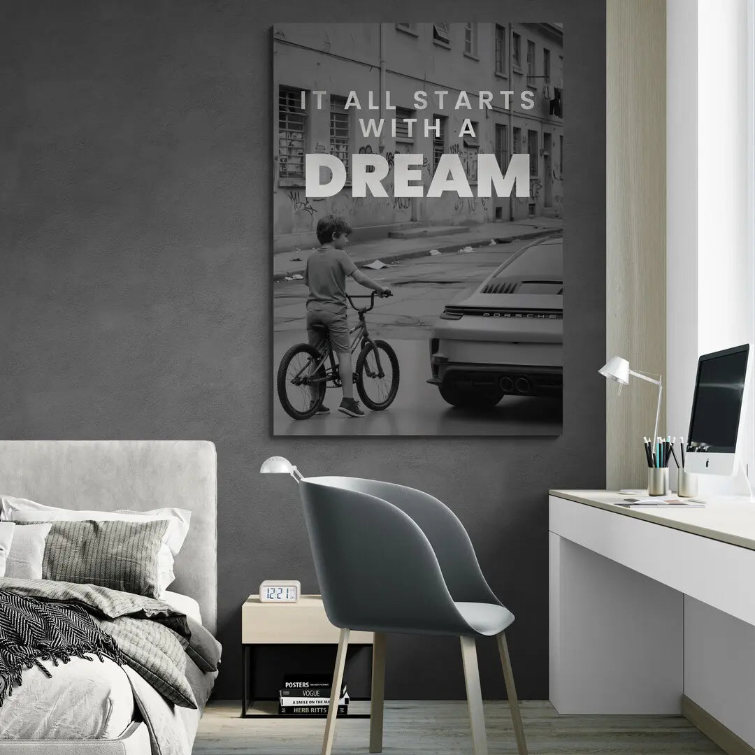 It All Starts With A Dream Porsche | Picture