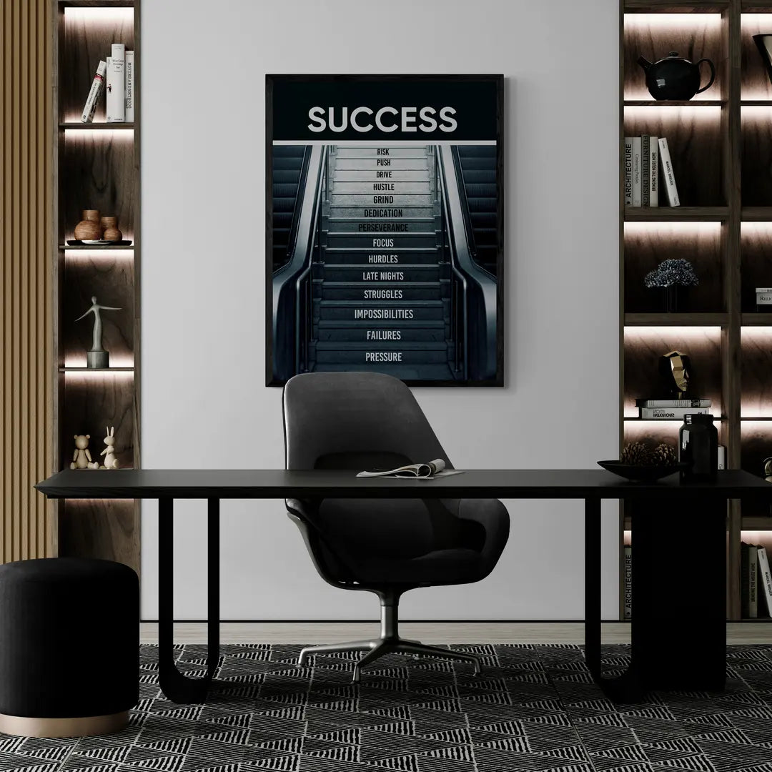 Elevator To Success | Poster