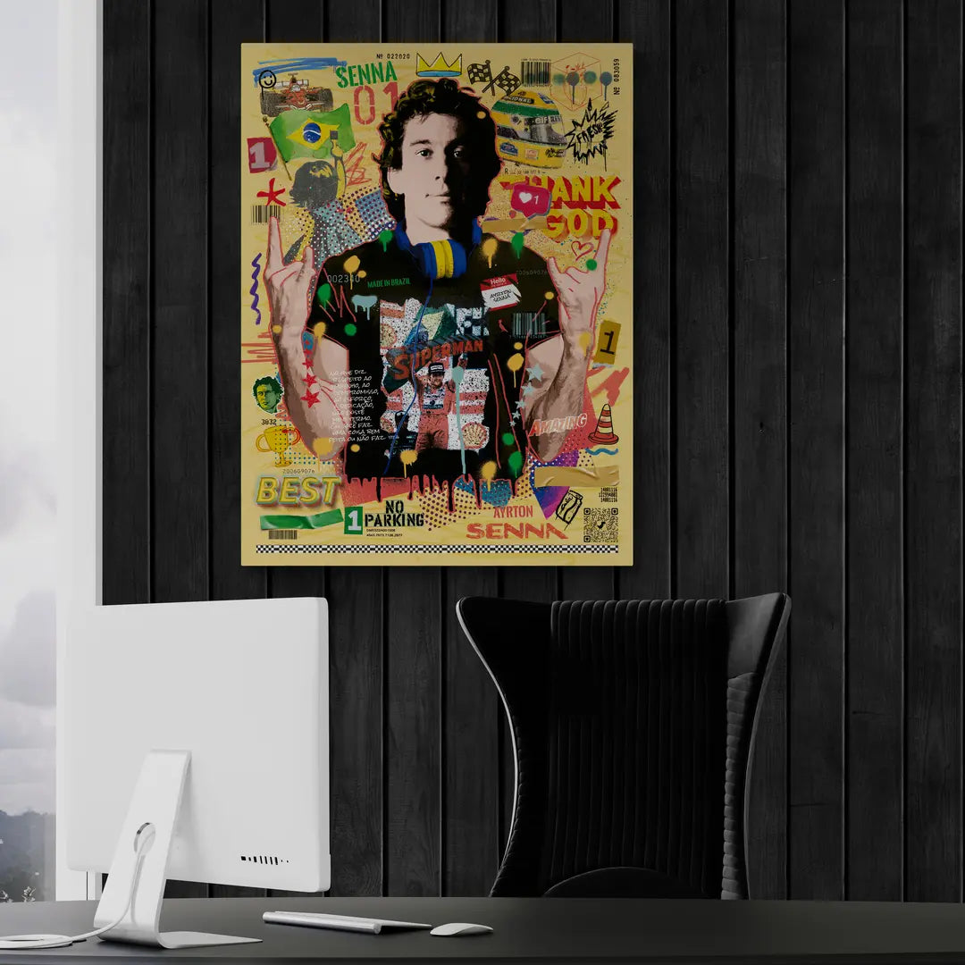 Ayrton Senna | Poster