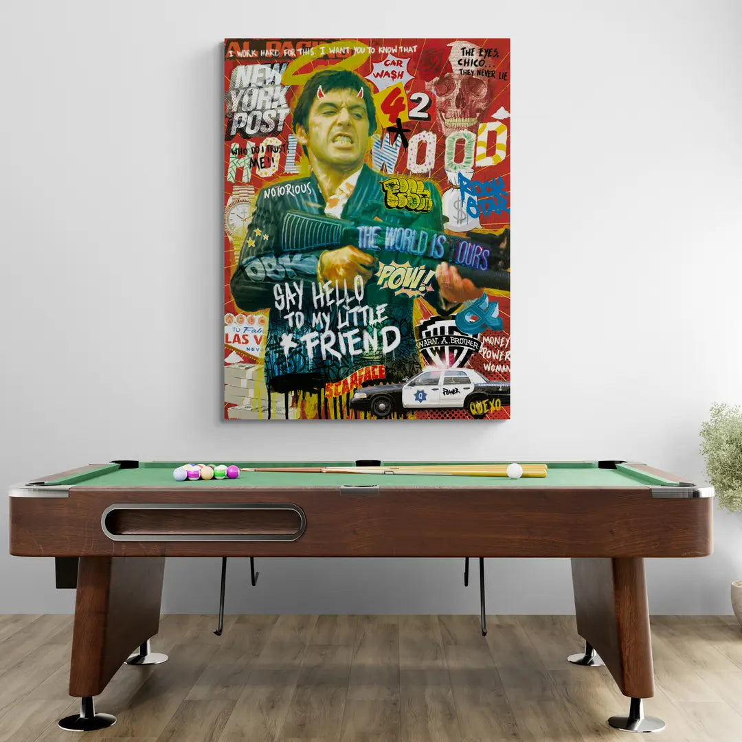 Scarface: Say Hello To My Little Friend | Poster