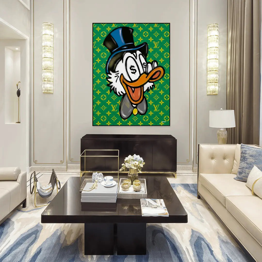 Scrooge Louis Vuitton | Painting