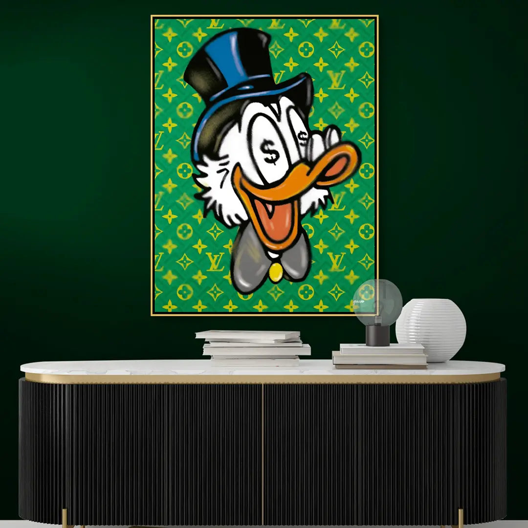 Scrooge Louis Vuitton | Painting