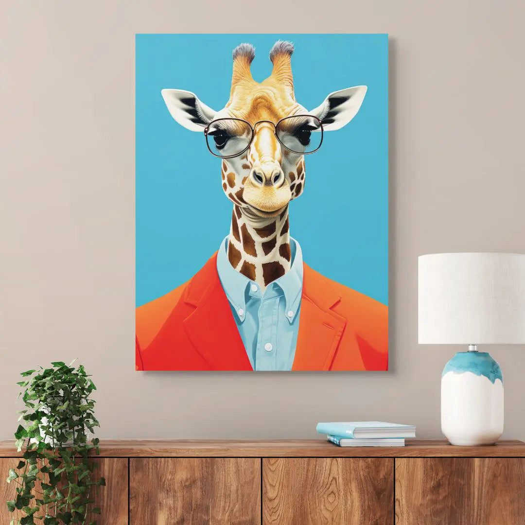 The Gentleman Giraffe | Poster