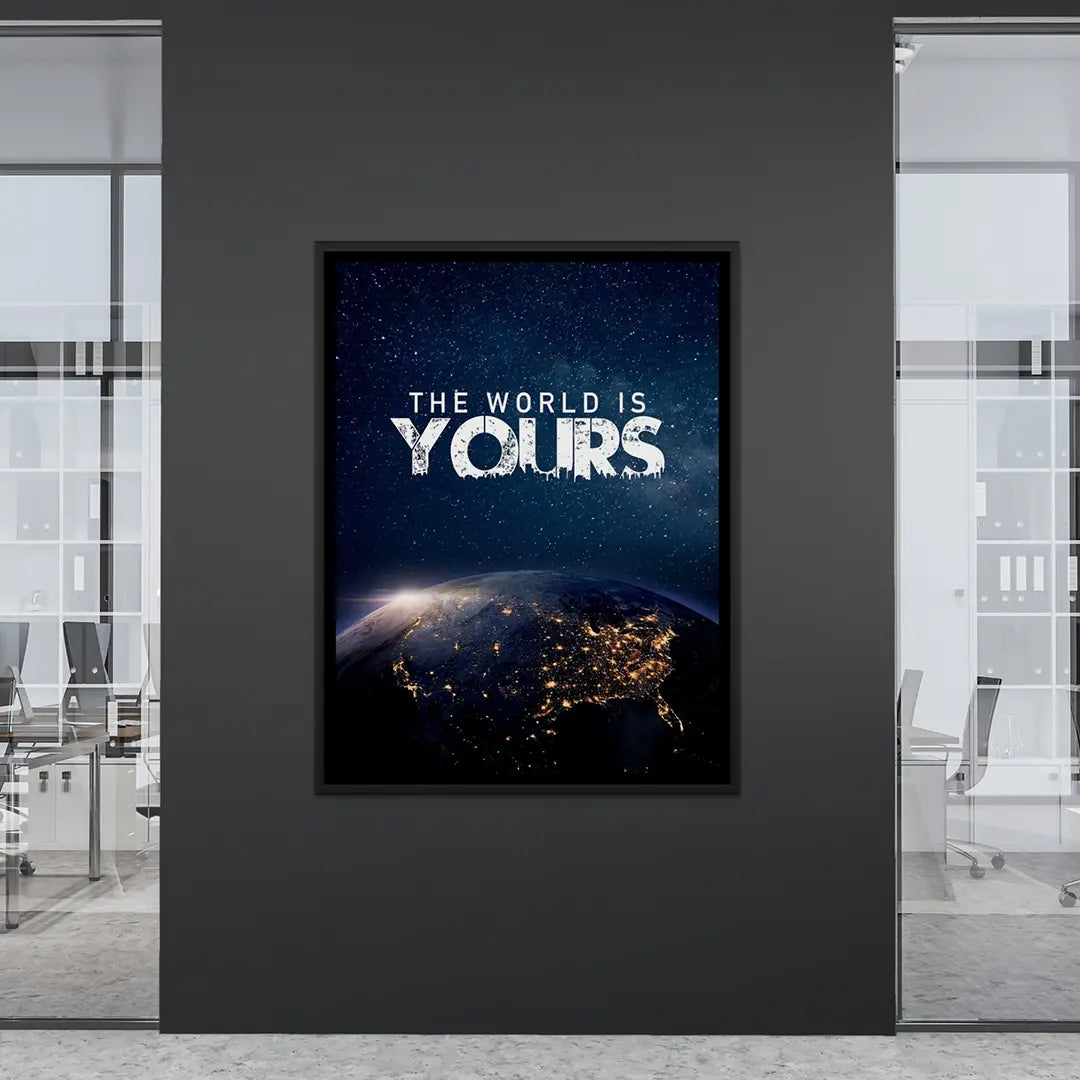 The World Is Yours | Canvas
