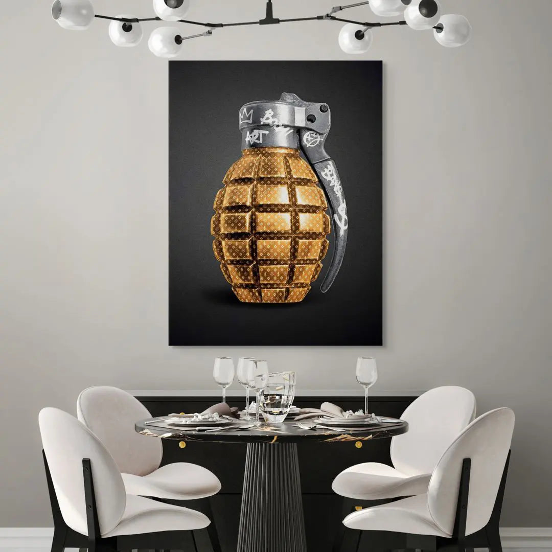 Louis Vuitton Navy Blue | Poster