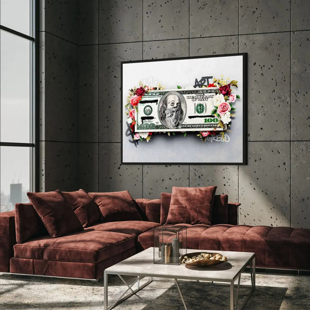 Money &amp; Roses | Poster