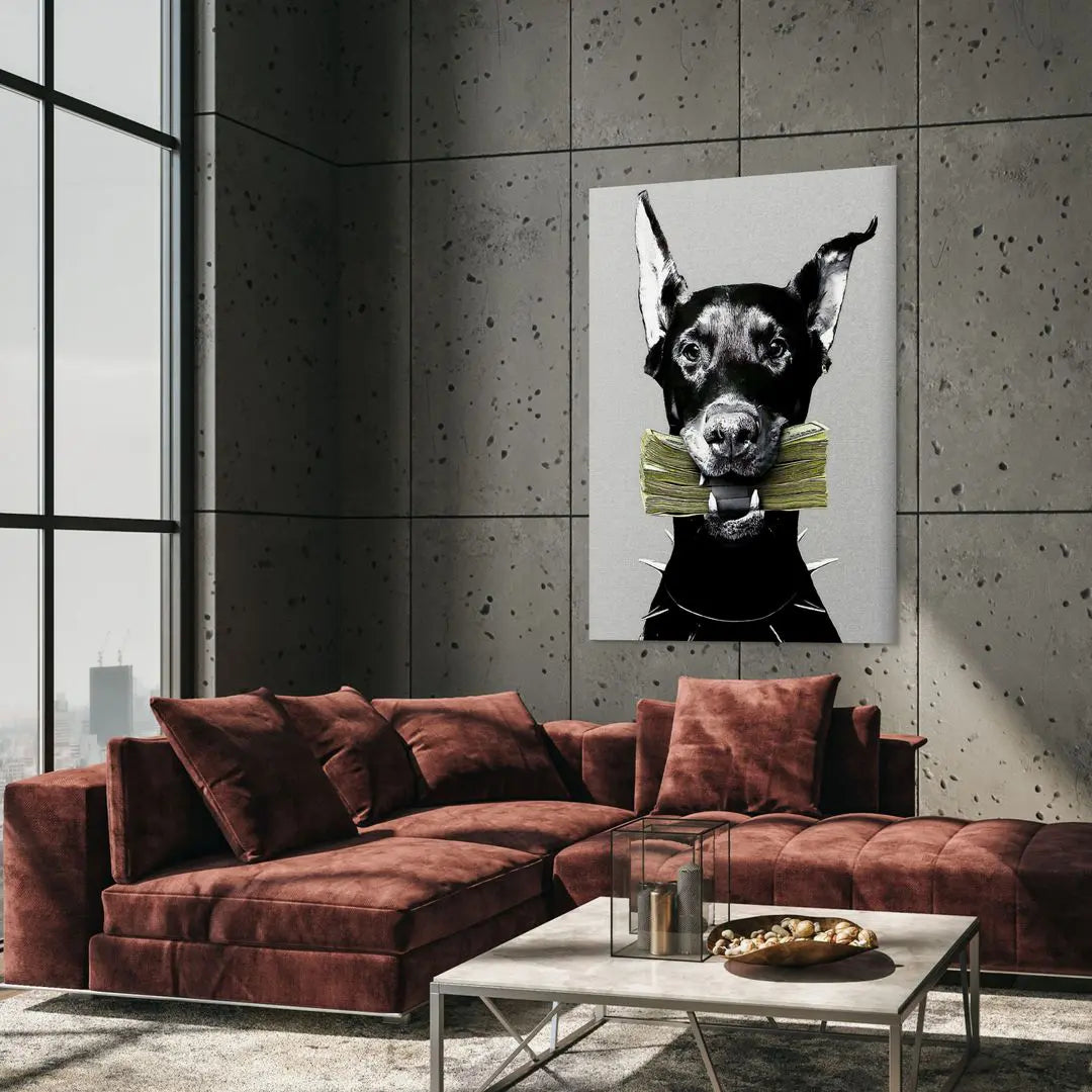 Cash Doberman | Poster